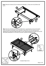 Предварительный просмотр 5 страницы Happybeds Blake Wooden Trundle Bed Assembly Instructions Manual