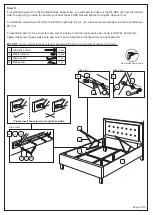 Предварительный просмотр 6 страницы Happybeds Brandon 4FT6 Ottoman Bed Assembly Instructions Manual