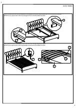 Предварительный просмотр 5 страницы Happybeds Brompton Fabric Bed 5ft Assembly Instructions Manual