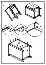 Preview for 8 page of Happybeds Cameo 1 Drawer Bedside Table Assembly Instructions Manual