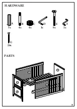 Предварительный просмотр 3 страницы Happybeds Cameo Wooden Cotbed Assembly Instructions Manual