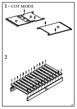 Предварительный просмотр 5 страницы Happybeds Cameo Wooden Cotbed Assembly Instructions Manual