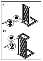 Предварительный просмотр 10 страницы Happybeds Cameo Wooden Cotbed Assembly Instructions Manual