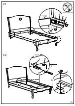 Предварительный просмотр 5 страницы Happybeds Camille Bed Assembly Instructions Manual