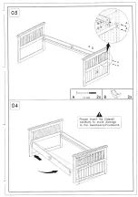 Предварительный просмотр 6 страницы Happybeds Captains Wooden Bed Assembly Instructions Manual