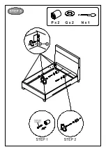 Предварительный просмотр 10 страницы Happybeds Chilton Ottoman Storage Bed 5ft Assembly Instructions Manual