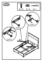 Предварительный просмотр 12 страницы Happybeds Chilton Ottoman Storage Bed 5ft Assembly Instructions Manual