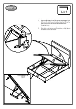 Предварительный просмотр 15 страницы Happybeds Chilton Ottoman Storage Bed 5ft Assembly Instructions Manual