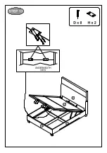 Предварительный просмотр 17 страницы Happybeds Chilton Ottoman Storage Bed 5ft Assembly Instructions Manual