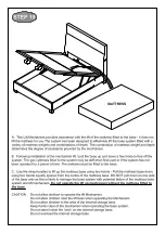 Предварительный просмотр 23 страницы Happybeds Chilton Ottoman Storage Bed 5ft Assembly Instructions Manual