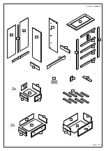 Предварительный просмотр 3 страницы Happybeds Corona 3+2 Drawer Chest Assembly Instructions Manual