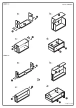 Предварительный просмотр 11 страницы Happybeds Corona 3+2 Drawer Chest Assembly Instructions Manual