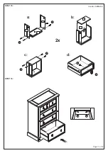 Предварительный просмотр 12 страницы Happybeds Corona 3+2 Drawer Chest Assembly Instructions Manual