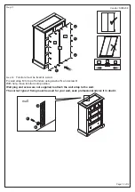 Предварительный просмотр 13 страницы Happybeds Corona 3+2 Drawer Chest Assembly Instructions Manual