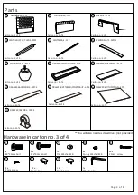 Предварительный просмотр 3 страницы Happybeds Deacon 5ft 2 Drawer Sleigh Bed Assembly Instructions Manual