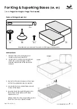 Предварительный просмотр 11 страницы Happybeds Divan Bed Assembly Instructions Manual