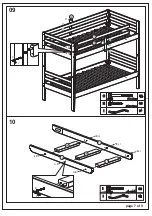 Предварительный просмотр 8 страницы Happybeds DURHAM Wooden Bunk Bed Assembly Instructions Manual