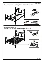 Предварительный просмотр 6 страницы Happybeds Emily 4ft Metal Bed Assembly Instructions Manual