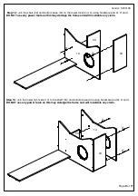 Предварительный просмотр 10 страницы Happybeds Enzo Wooden Gaming Desk Assembly Instructions Manual