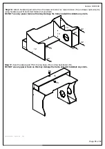 Предварительный просмотр 12 страницы Happybeds Enzo Wooden Gaming Desk Assembly Instructions Manual