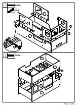 Предварительный просмотр 12 страницы Happybeds Fire Engine Bunk Bed Assembly Instructions Manual