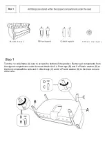 Предварительный просмотр 4 страницы Happybeds FREYA Fabric Sofa Assembly Instructions