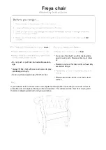 Предварительный просмотр 3 страницы Happybeds FREYA Assembly Instructions