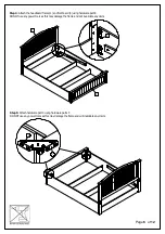 Предварительный просмотр 6 страницы Happybeds GRAYSON STORAGE BED 5'FT Assembly Instructions Manual