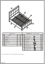 Preview for 3 page of Happybeds Hannover Bed 5FT Assembly Instructions Manual