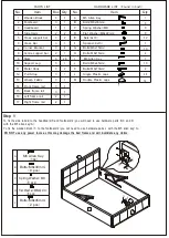 Предварительный просмотр 4 страницы Happybeds Hannover Ottoman Bed 4FT6 Assembly Instructions Manual