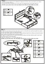 Предварительный просмотр 5 страницы Happybeds Hannover Ottoman Bed 4FT6 Assembly Instructions Manual