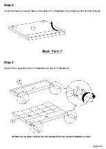 Предварительный просмотр 5 страницы Happybeds Harper - King Assembly Instructions Manual