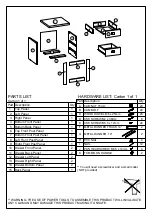 Предварительный просмотр 4 страницы Happybeds Highgate Wooden 2 Drawer Bedside Table Assembly Instructions Manual