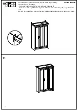 Предварительный просмотр 10 страницы Happybeds Highgate Wooden 3 Door Wardrobe Assembly Instructions Manual