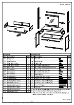 Предварительный просмотр 4 страницы Happybeds Houston Wooden Dressing Table and Mirror Assembly Instructions Manual