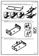 Предварительный просмотр 5 страницы Happybeds Houston Wooden Dressing Table and Mirror Assembly Instructions Manual