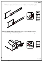 Предварительный просмотр 7 страницы Happybeds Houston Wooden Dressing Table and Mirror Assembly Instructions Manual