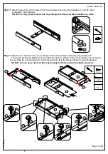 Предварительный просмотр 9 страницы Happybeds Houston Wooden Dressing Table and Mirror Assembly Instructions Manual