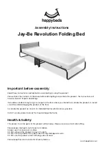 Happybeds Jay-Be Revolution Assembly Instructions предпросмотр