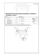 Предварительный просмотр 3 страницы Happybeds Loft 2 Seater Sofa Assembly Instructions