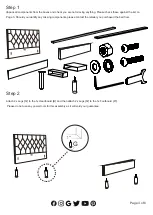 Предварительный просмотр 6 страницы Happybeds Loxley 4ft Assembly Instructions Manual