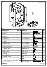 Предварительный просмотр 3 страницы Happybeds Lynx 2 Door Combination Wardrobe Assembly Instructions Manual