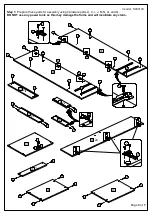 Предварительный просмотр 4 страницы Happybeds Lynx 2 Door Combination Wardrobe Assembly Instructions Manual