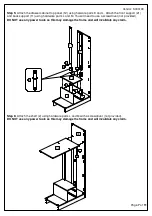 Предварительный просмотр 8 страницы Happybeds Lynx 3 Door Combination Wardrobe Assembly Instructions Manual