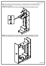 Предварительный просмотр 9 страницы Happybeds Lynx 3 Door Combination Wardrobe Assembly Instructions Manual