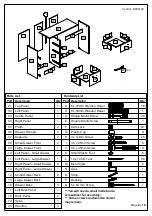 Preview for 3 page of Happybeds Lynx 3 Drawer Dressing Table Assembly Instructions Manual