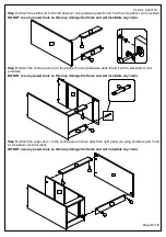 Preview for 5 page of Happybeds Lynx 3 Drawer Dressing Table Assembly Instructions Manual