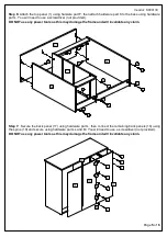 Preview for 6 page of Happybeds Lynx 3 Drawer Dressing Table Assembly Instructions Manual