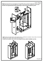 Предварительный просмотр 9 страницы Happybeds Lynx 4 Door Combination Wardrobe Assembly Instructions Manual