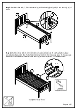 Preview for 5 page of Happybeds LYON Wooden Bed Assembly Instructions Manual